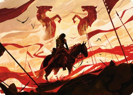 Merry, Esquire of Rohan Art Card [The Lord of the Rings: Tales of Middle-earth Art Series] | Devastation Store