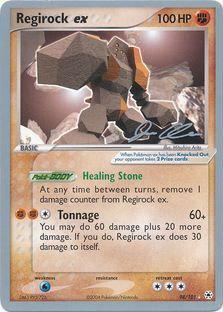 Regirock ex (98/101) (Mewtrick - Jason Klaczynski) [World Championships 2006] | Devastation Store