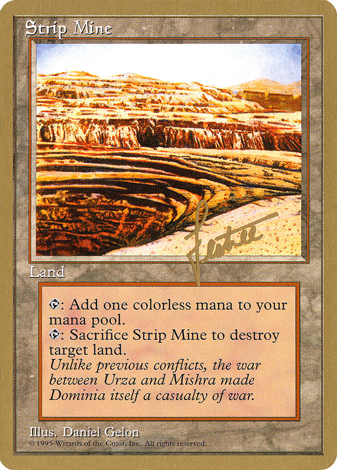 Strip Mine (Bertrand Lestree) [Pro Tour Collector Set] | Devastation Store