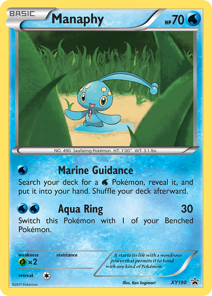 Manaphy (XY190) [XY: Black Star Promos] | Devastation Store