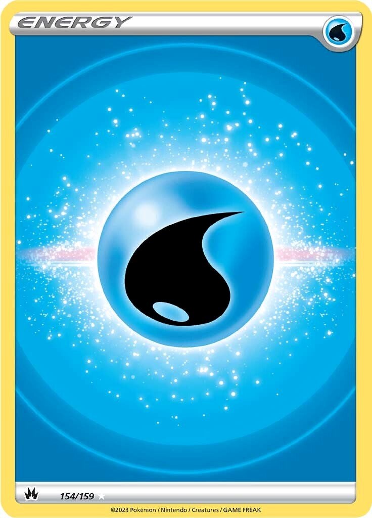 Water Energy (154/159) (Texture Full Art) [Sword & Shield: Crown Zenith] | Devastation Store