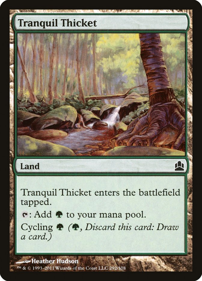 Tranquil Thicket [Commander 2011] - Devastation Store | Devastation Store