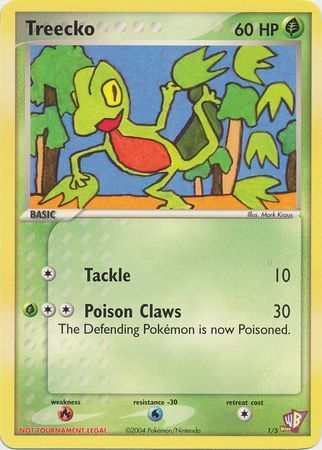 Treecko (1/5) [Kids WB Promos] | Devastation Store