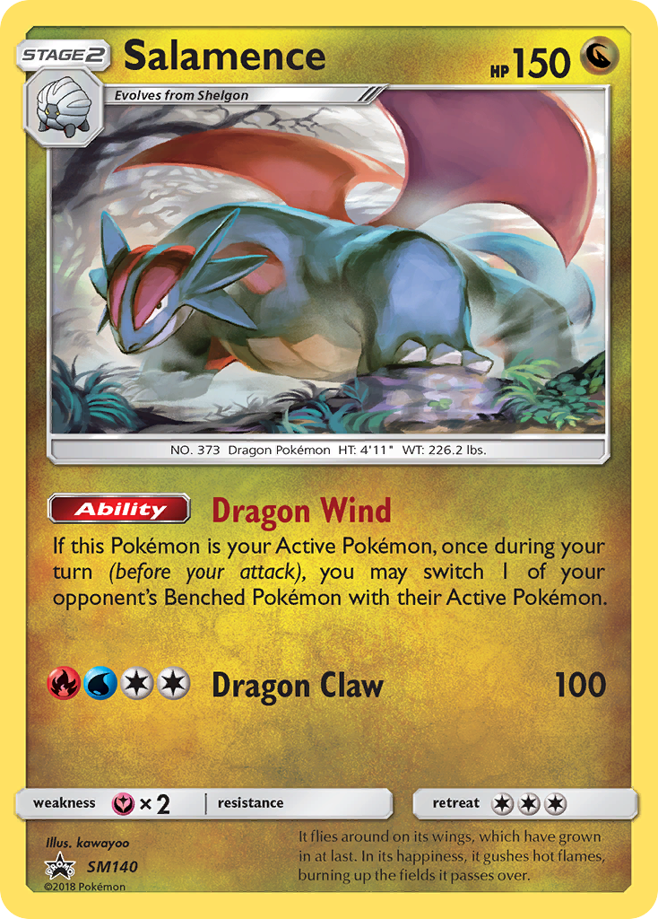 Salamence (SM140) [Sun & Moon: Black Star Promos] | Devastation Store