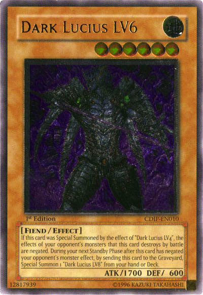 Dark Lucius LV6 [CDIP-EN010] Ultimate Rare | Devastation Store