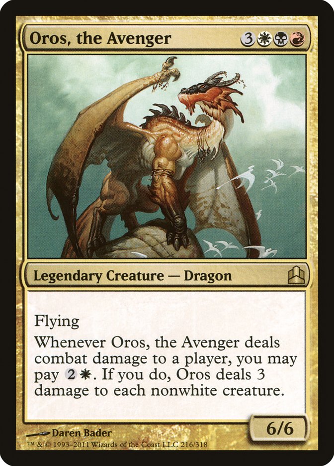 Oros, the Avenger [Commander 2011] - Devastation Store | Devastation Store