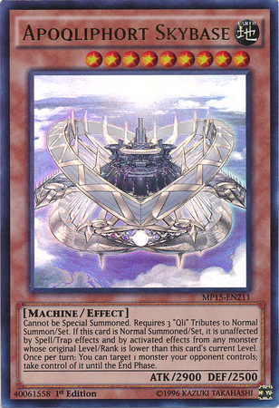 Apoqliphort Skybase [MP15-EN211] Ultra Rare | Devastation Store