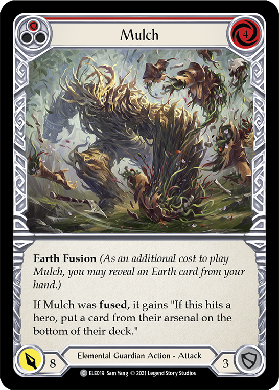 Mulch (Red) [ELE019] (Tales of Aria)  1st Edition Rainbow Foil | Devastation Store