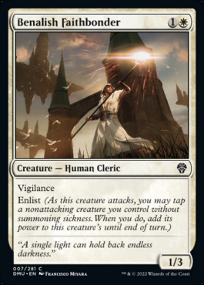 Benalish Faithbonder [Dominaria United] | Devastation Store