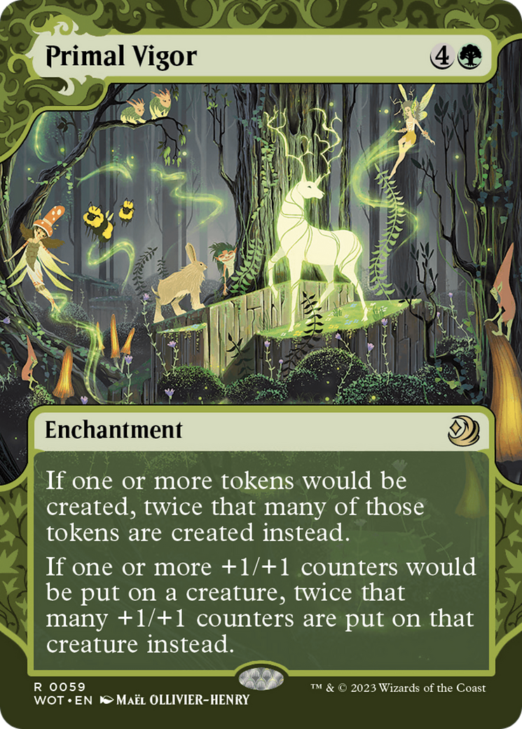 Primal Vigor [Wilds of Eldraine: Enchanting Tales] | Devastation Store