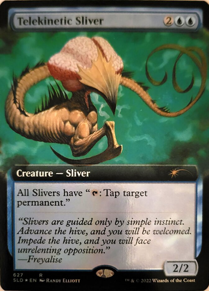 Telekinetic Sliver (Extended Art) [Secret Lair Drop Promos] | Devastation Store