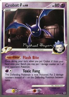 Crobat G LV.44 (47/127) (Happy Luck - Mychael Bryan) [World Championships 2010] | Devastation Store