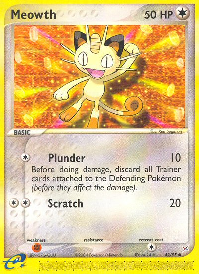 Meowth (42/95) [EX: Team Magma vs Team Aqua] | Devastation Store