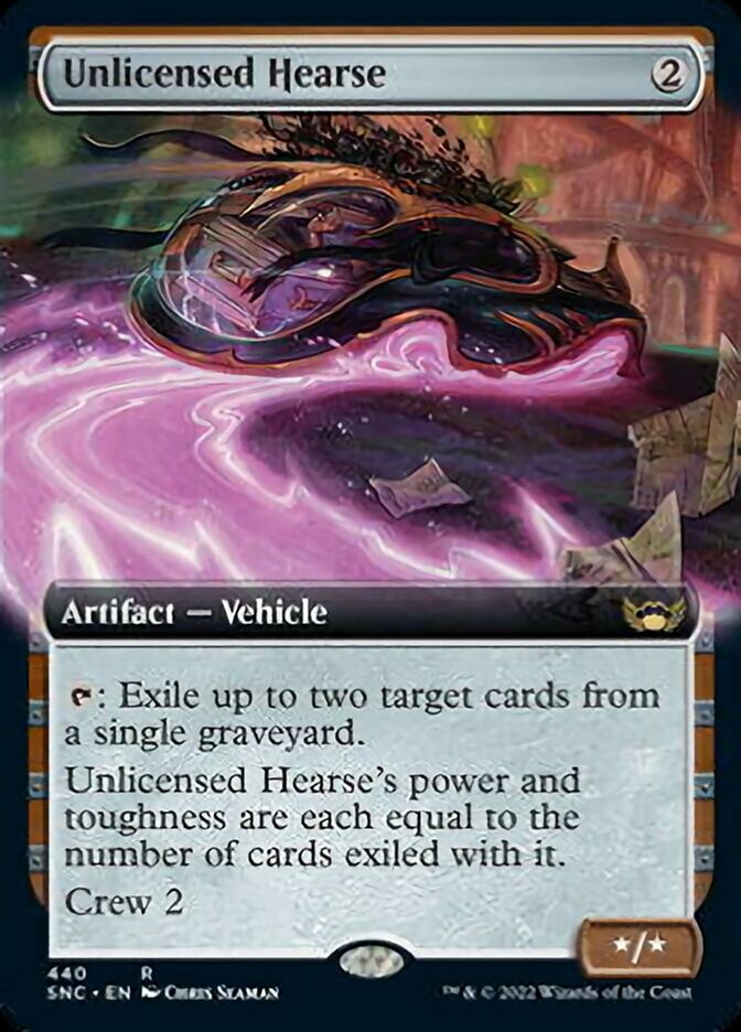 Unlicensed Hearse (Extended Art) [Streets of New Capenna] | Devastation Store