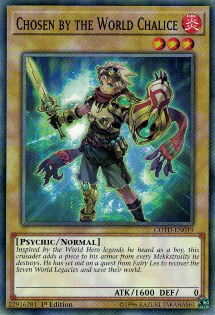 Chosen by the World Chalice [COTD-EN019] Common | Devastation Store