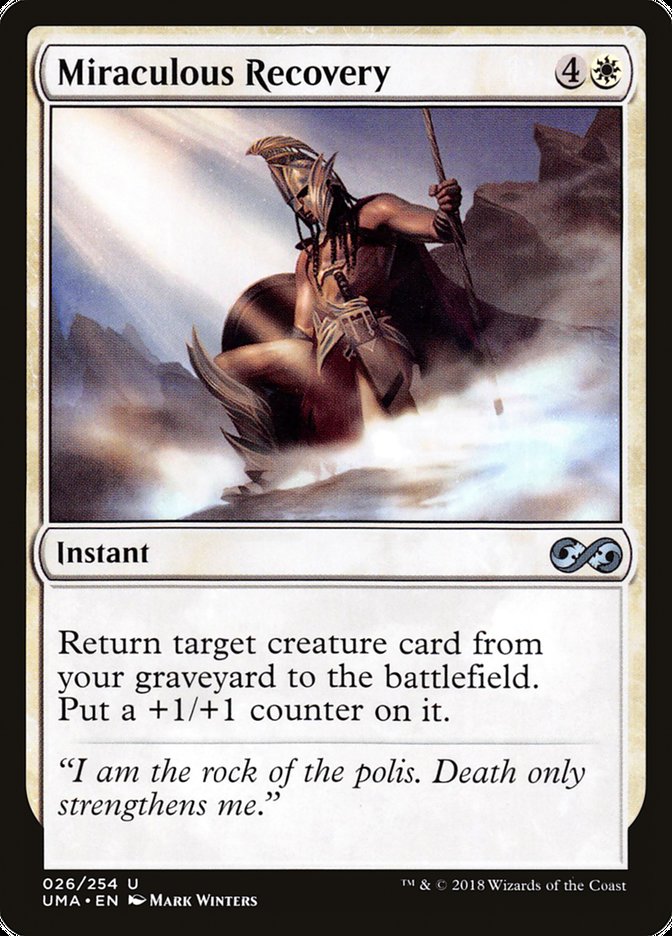 Miraculous Recovery [Ultimate Masters] | Devastation Store