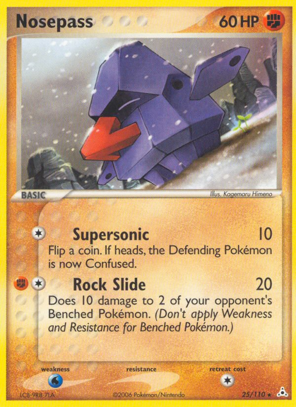 Nosepass (25/110) [EX: Holon Phantoms] | Devastation Store