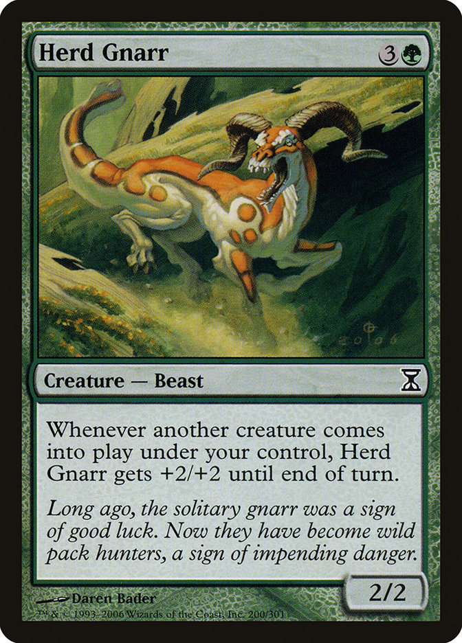 Herd Gnarr [Time Spiral] | Devastation Store