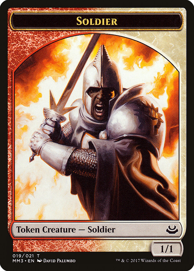 Soldier (019/021) [Modern Masters 2017 Tokens] - Devastation Store | Devastation Store