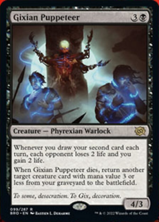 Gixian Puppeteer [The Brothers' War] | Devastation Store