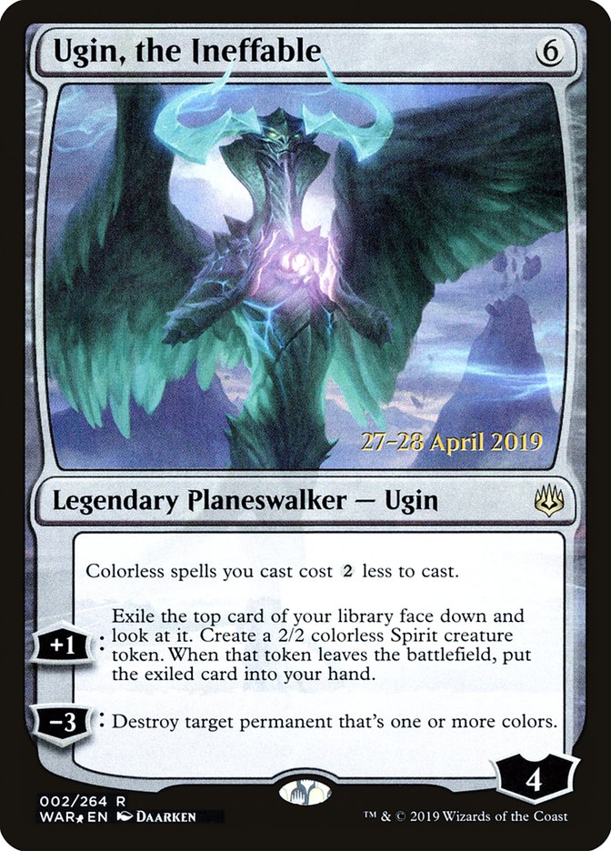 Ugin, the Ineffable  [War of the Spark Prerelease Promos] | Devastation Store