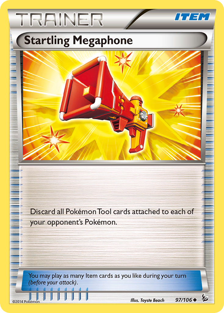 Startling Megaphone (97/106) [XY: Flashfire] | Devastation Store