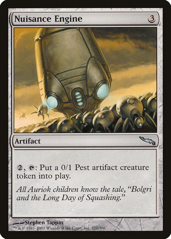 Nuisance Engine [Mirrodin] - Devastation Store | Devastation Store