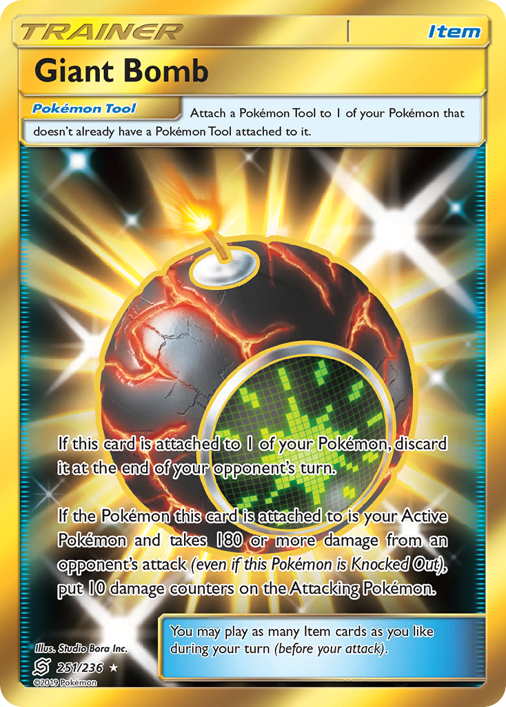 Giant Bomb (251/236) [Sun & Moon: Unified Minds] | Devastation Store