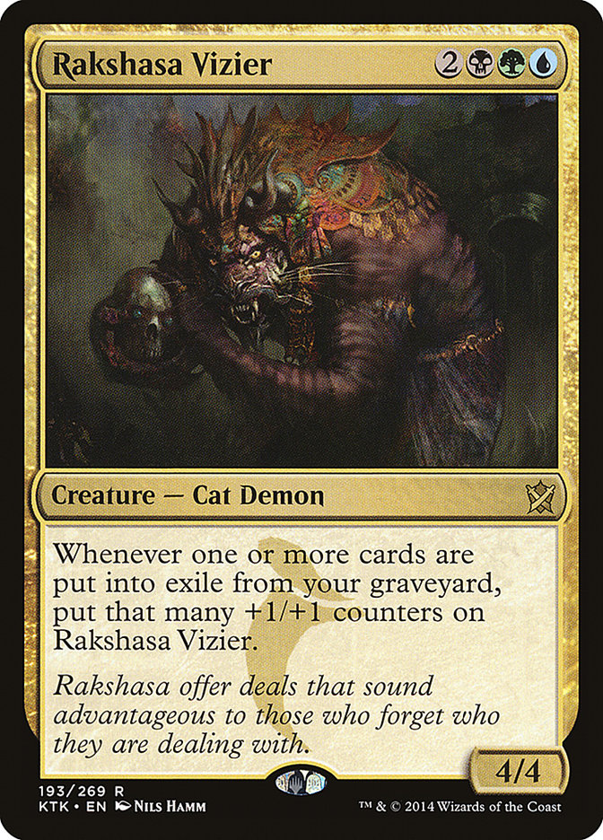 Rakshasa Vizier [Khans of Tarkir] | Devastation Store