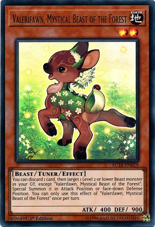 Valerifawn, Mystical Beast of the Forest [AC18-EN019] Ultra Rare | Devastation Store