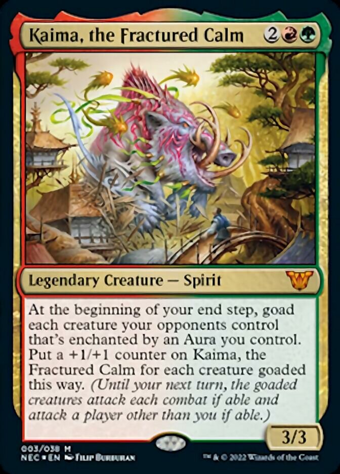 Kaima, the Fractured Calm [Kamigawa: Neon Dynasty Commander] | Devastation Store