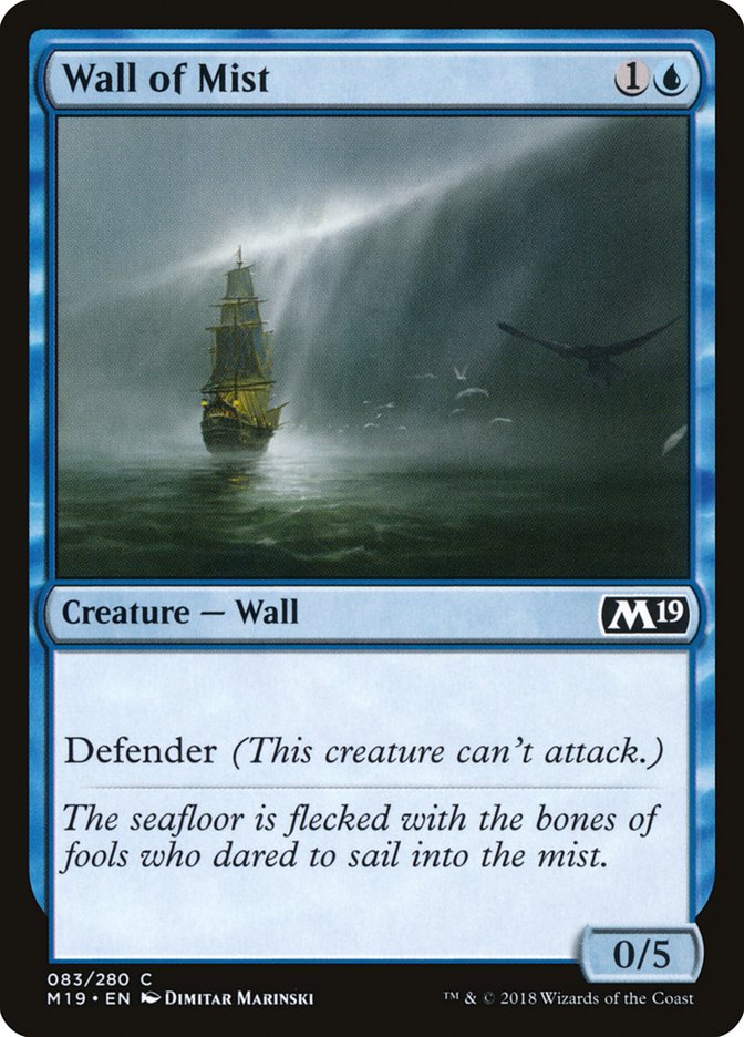 Wall of Mist [Core Set 2019] - Devastation Store | Devastation Store