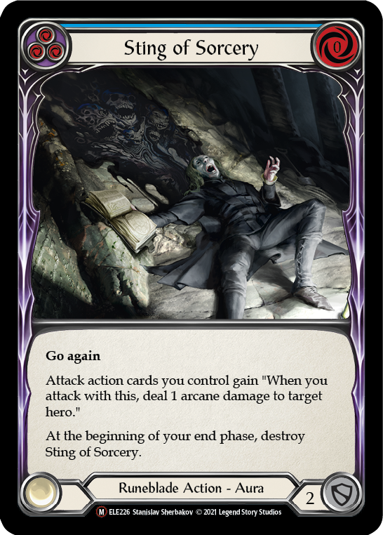 Sting of Sorcery [U-ELE226] Unlimited Normal | Devastation Store
