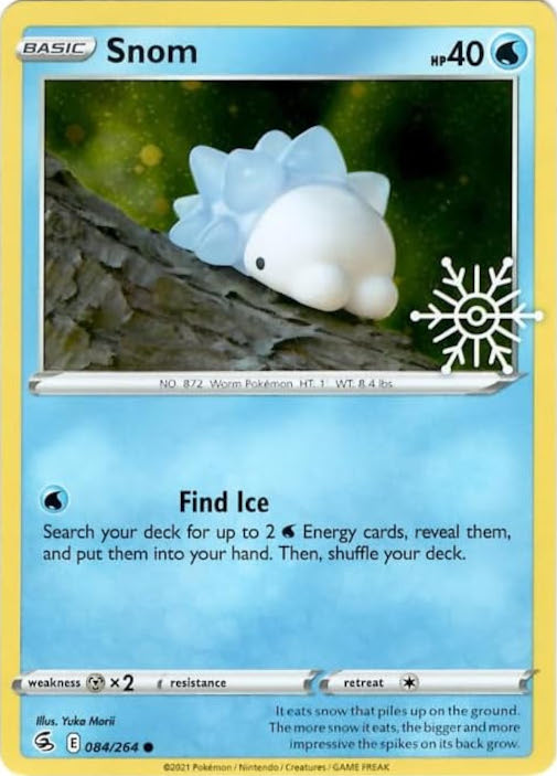 Snom (084/264) (Holiday Calendar) [Sword & Shield: Fusion Strike] | Devastation Store
