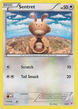 Sentret (4/30) [XY: Trainer Kit 1 - Wigglytuff] | Devastation Store