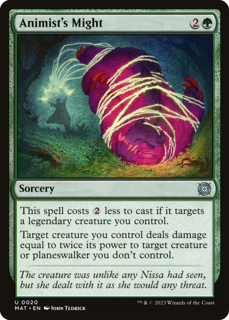 Animist's Might [March of the Machine: The Aftermath] | Devastation Store