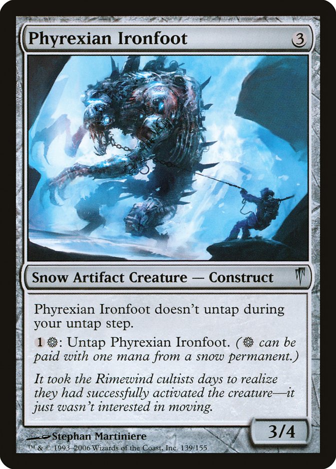 Phyrexian Ironfoot [Coldsnap] - Devastation Store | Devastation Store