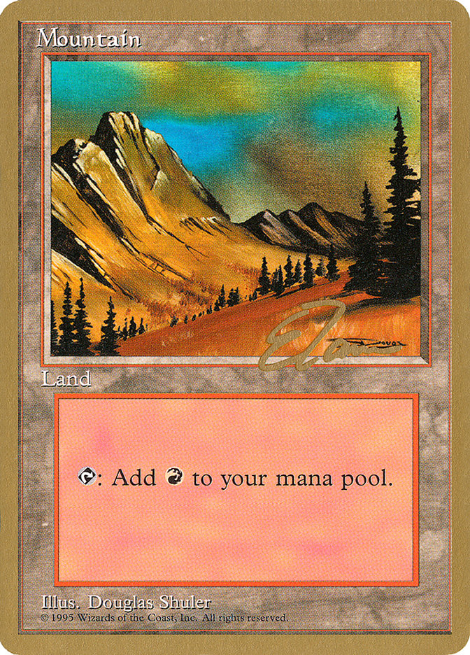 Mountain (et375) (Eric Tam) [Pro Tour Collector Set] | Devastation Store