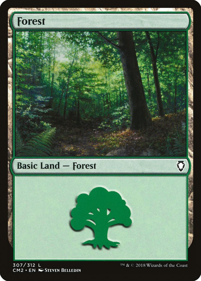 Forest (307) [Commander Anthology Volume II] - Devastation Store | Devastation Store