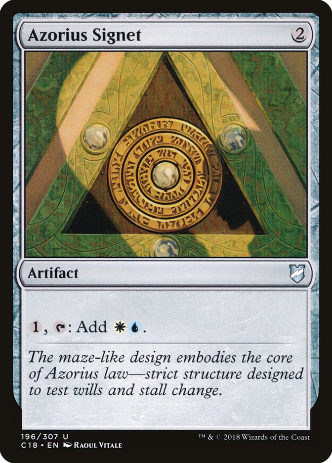 Azorius Signet [Commander 2018] - Devastation Store | Devastation Store