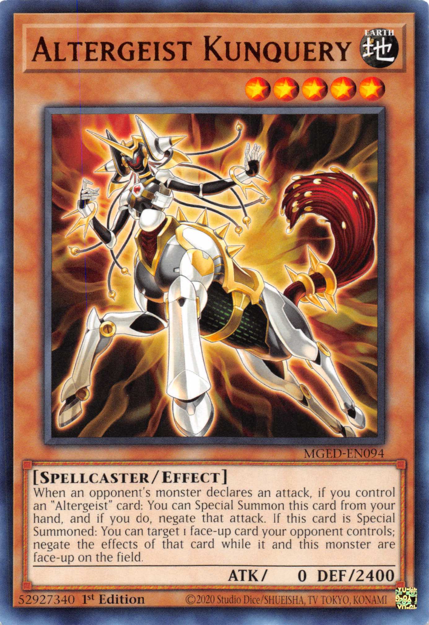 Altergeist Kunquery [MGED-EN094] Rare | Devastation Store