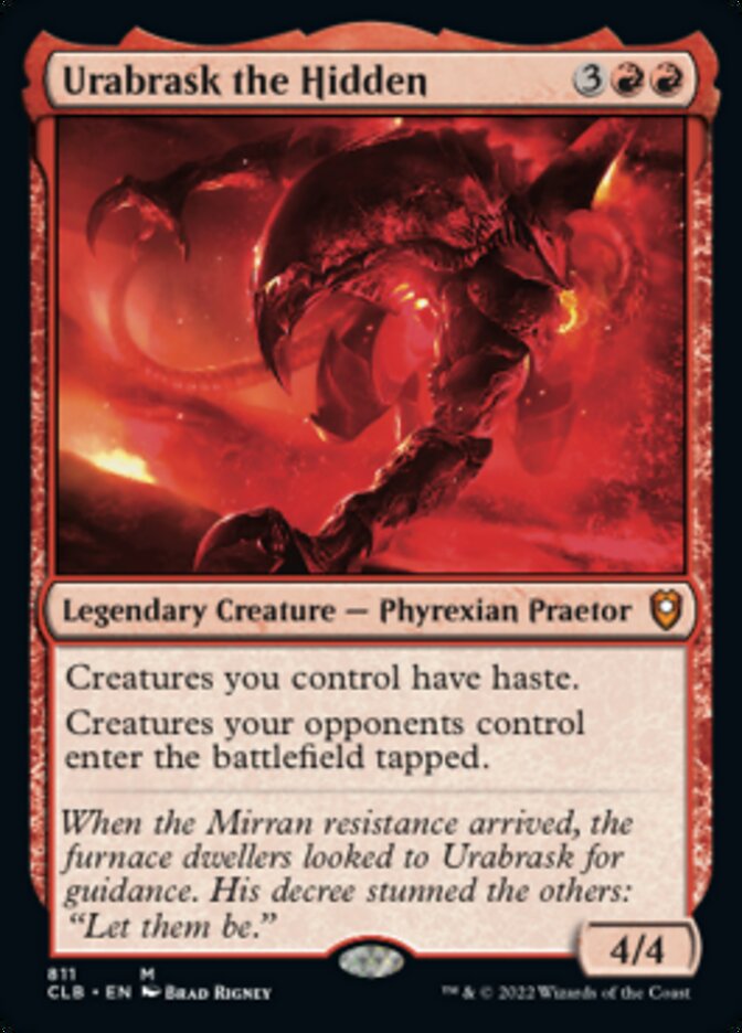 Urabrask the Hidden [Commander Legends: Battle for Baldur's Gate] | Devastation Store
