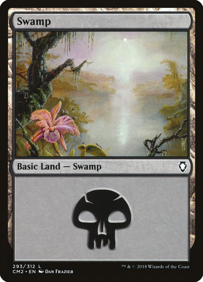 Swamp (293) [Commander Anthology Volume II] | Devastation Store