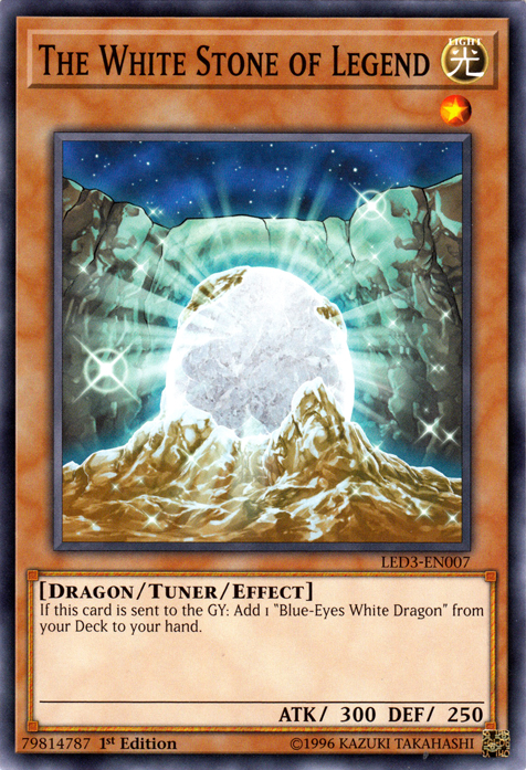 The White Stone of Legend [LED3-EN007] Common | Devastation Store