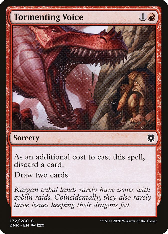 Tormenting Voice [Zendikar Rising] | Devastation Store