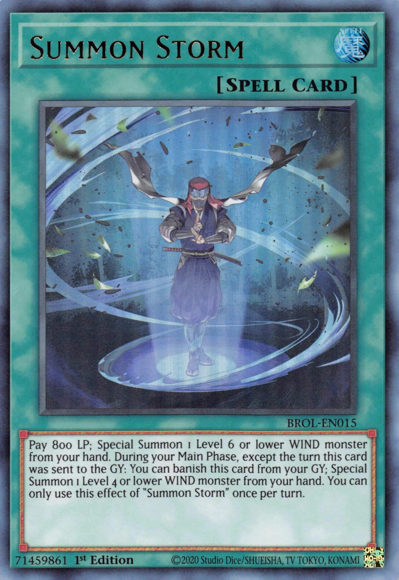 Summon Storm [BROL-EN015] Ultra Rare | Devastation Store