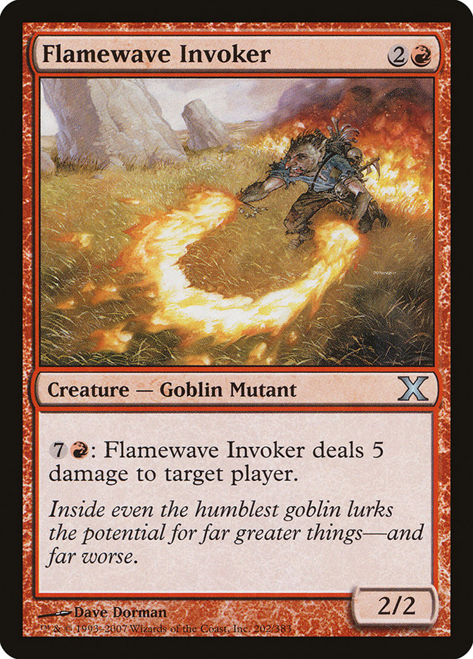 Flamewave Invoker [Tenth Edition] | Devastation Store