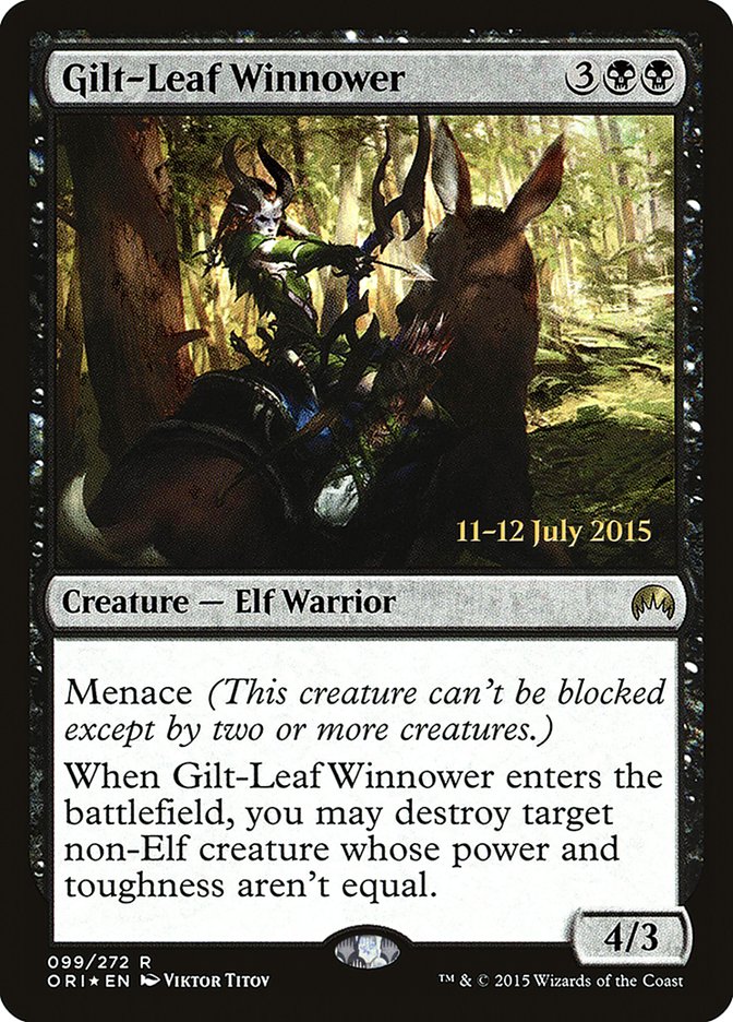 Gilt-Leaf Winnower [Magic Origins Prerelease Promos] | Devastation Store