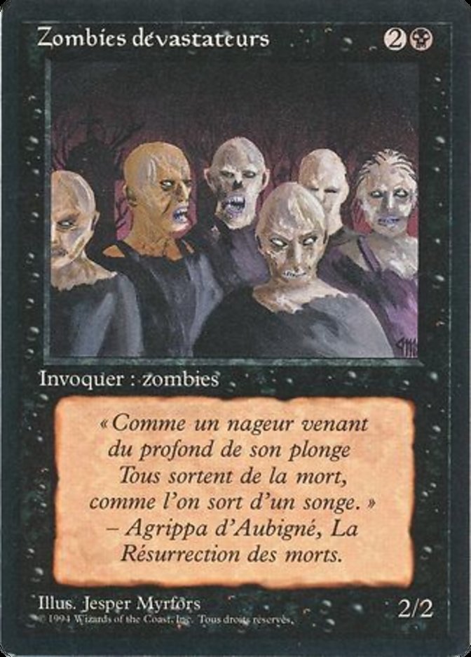 Scathe Zombies [Foreign Black Border] | Devastation Store