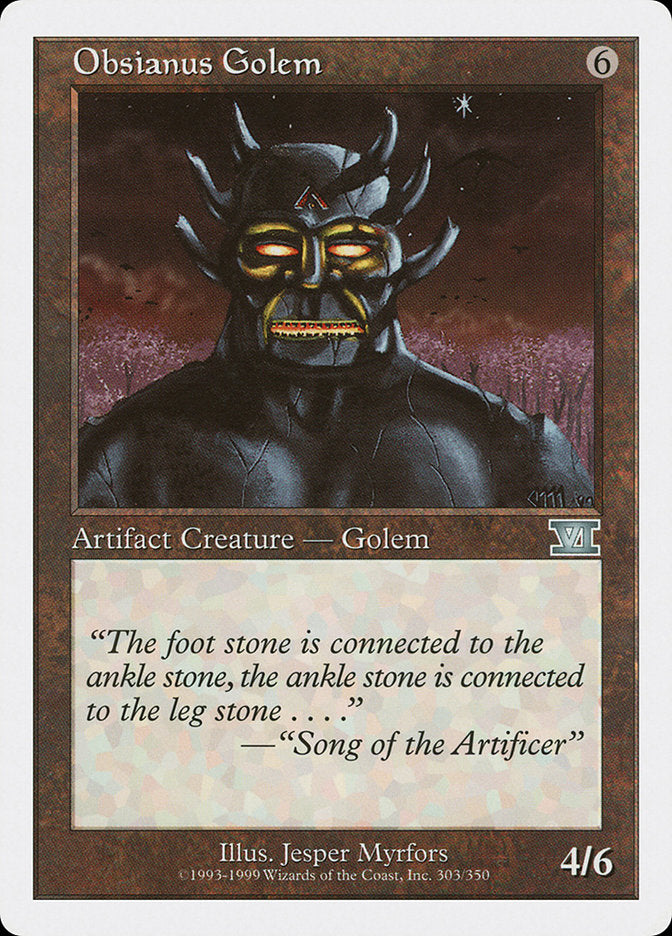 Obsianus Golem [Classic Sixth Edition] | Devastation Store